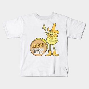 Look A Wagon Wheel - Time For Timer Kids T-Shirt